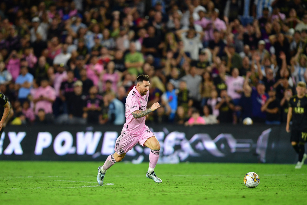 Lionel Messi en el Inter Miami. Foto: REUTERS.