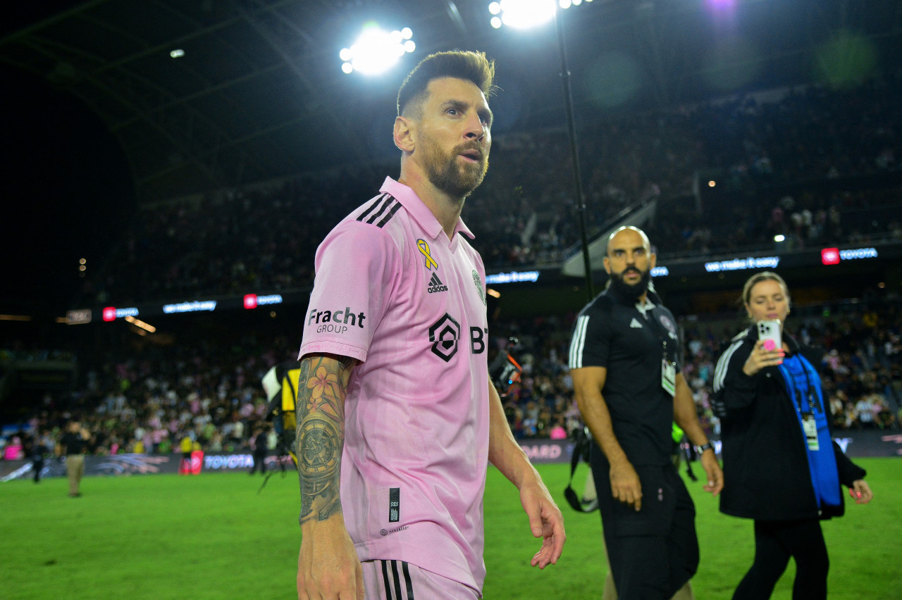 Lionel Messi en el Inter Miami. Foto: REUTERS.