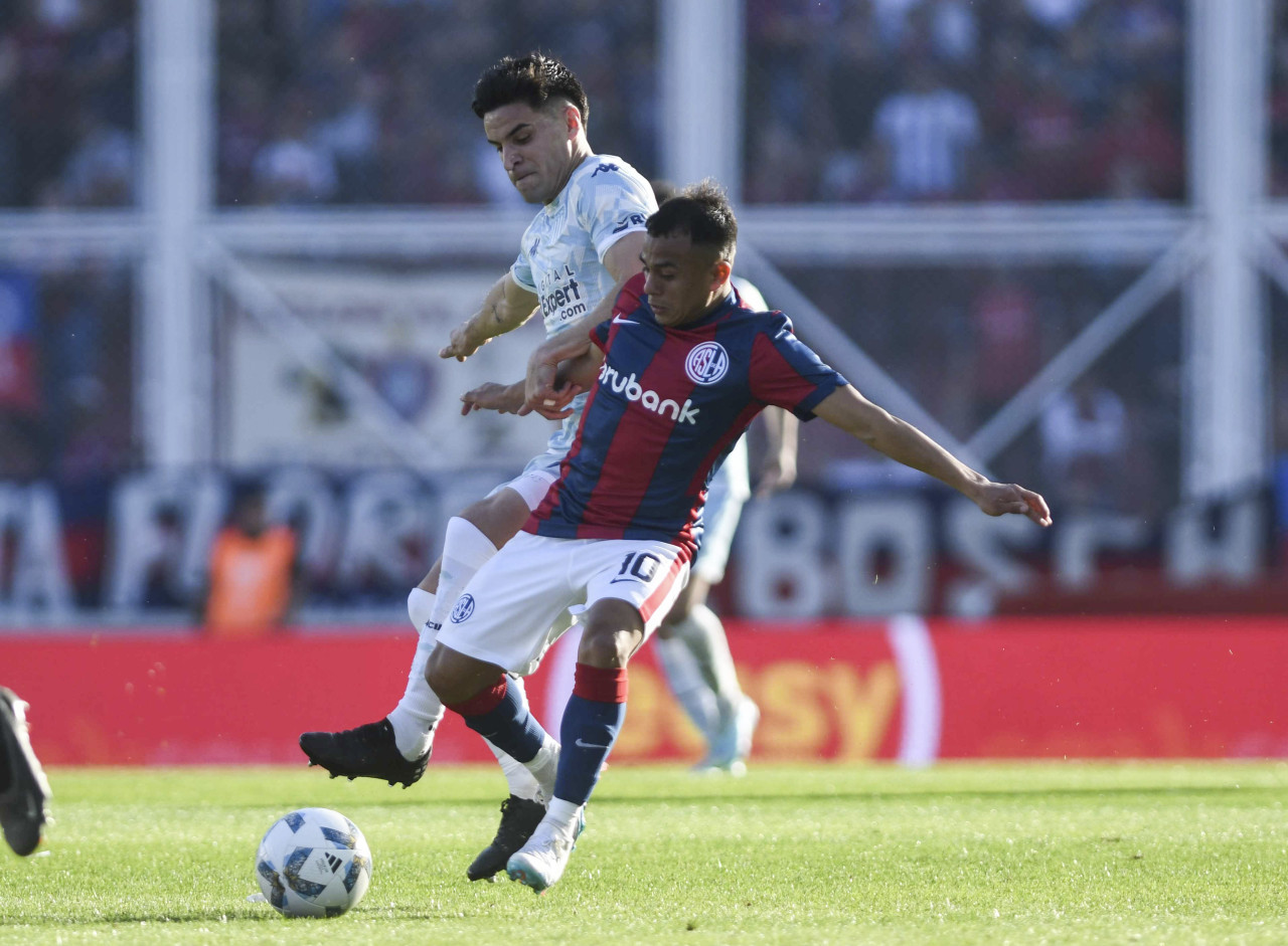 Racing vs San Lorenzo. Foto: Télam