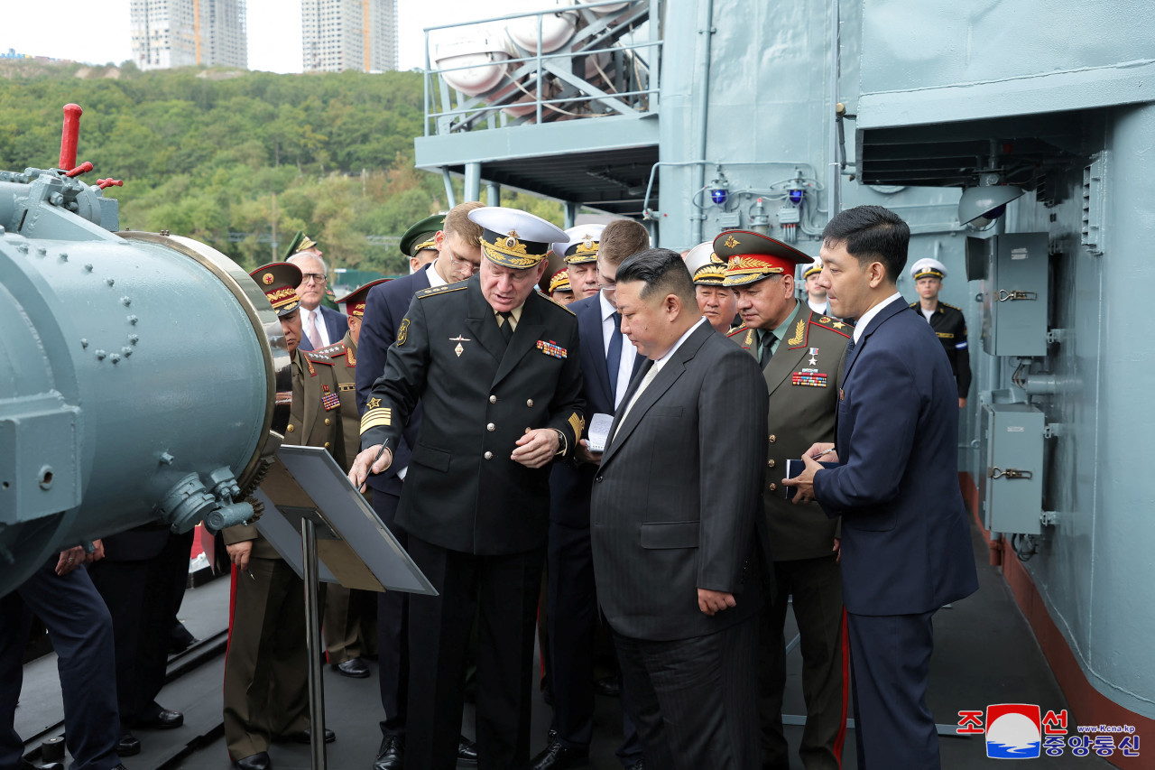 Kim Jong-un visita Rusia. Foto: Reuters.