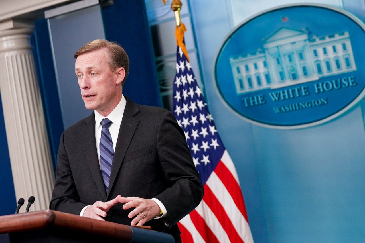 Consejero de Seguridad Nacional de la Casa Blanca, Jake Sullivan. Foto: Reuters.