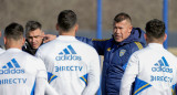 Jorge Almirón planea cambios en el once de Boca. Foto: NA.