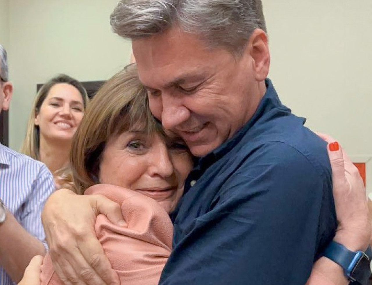 Patricia Bullrich y Leandro Zdero. Foto: NA.