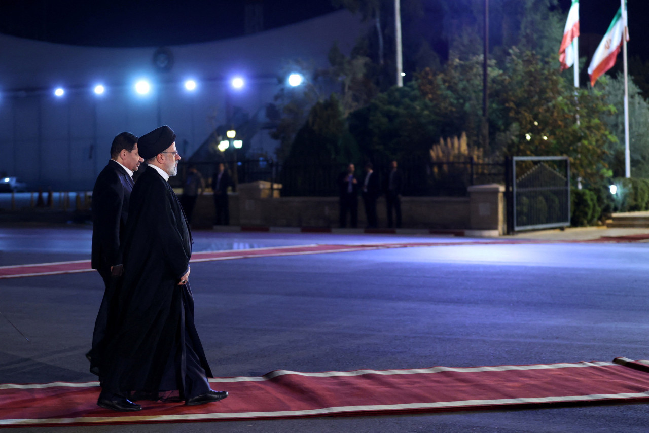 Ebrahim Raisí,presidente iraní. Foto: Reuters.