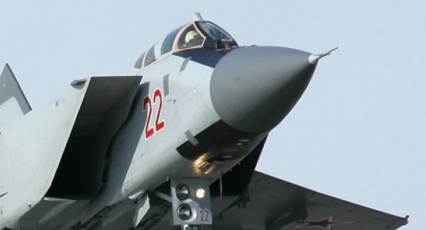 Avión de combate MiG-31. Foto: Wikipedia.