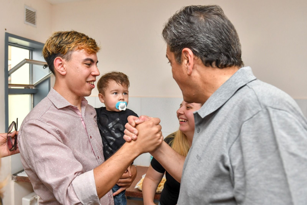 Sergio Massa en Misiones. Foto: Presidencia de la Nación.