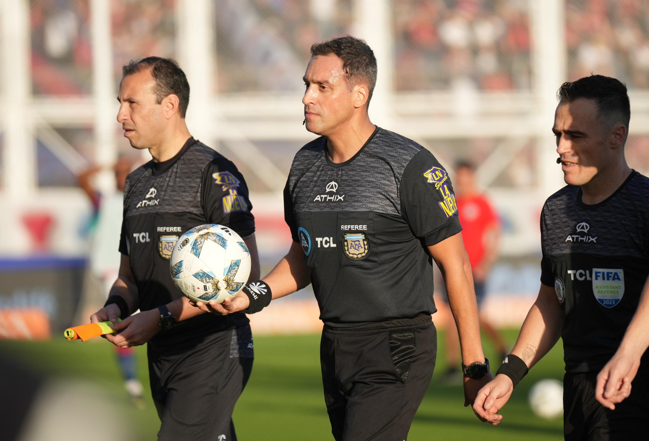 Rapallini estuvo encargado de San Lorenzo-Racing. Foto: NA.