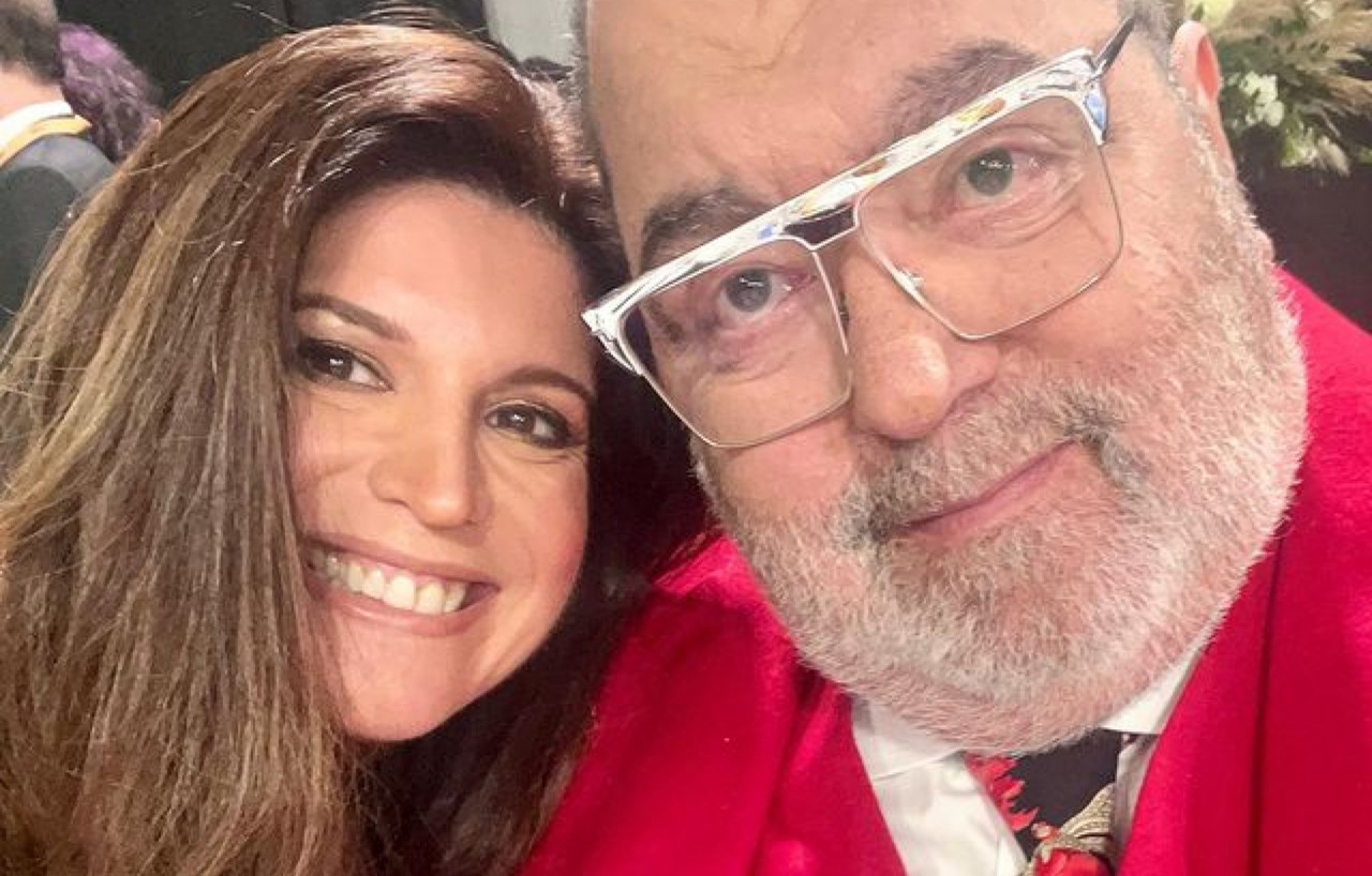 Elba Marcovecchio y Jorge Lanata. Foto: Instagram/elbitamarcovecchio