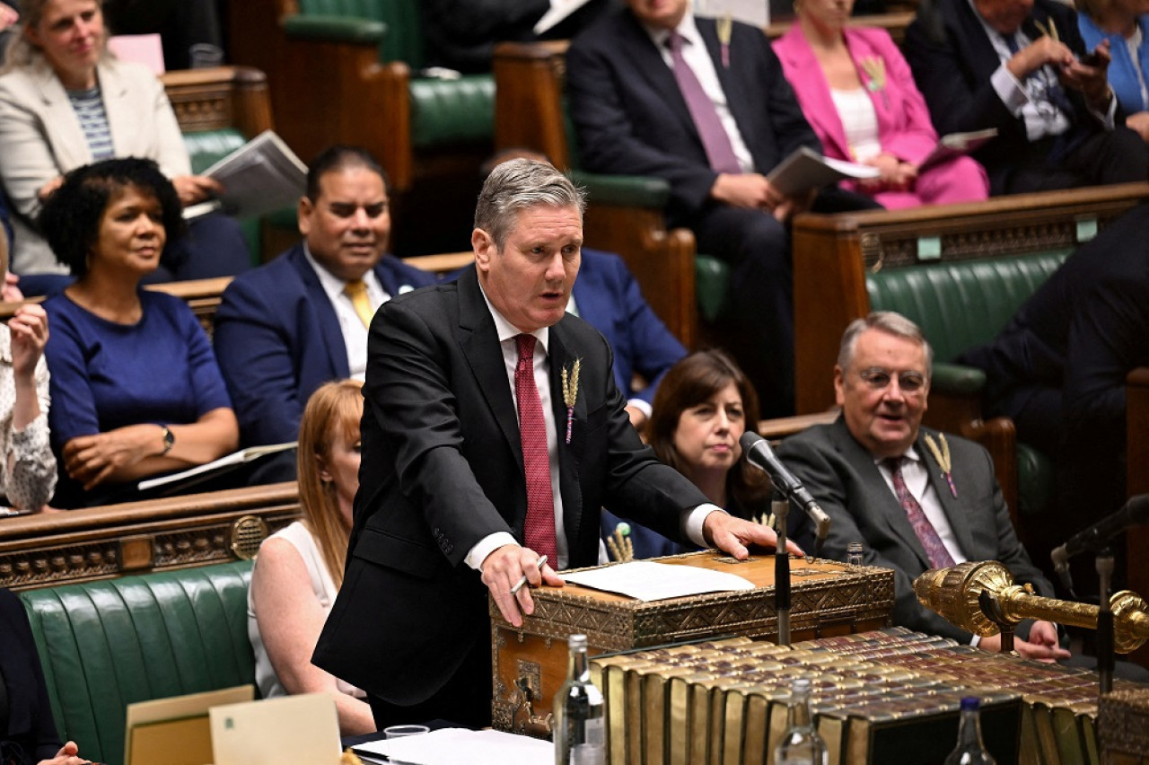 Keir Starmer, líder del Partido Laborista británico. Foto: Reuters.