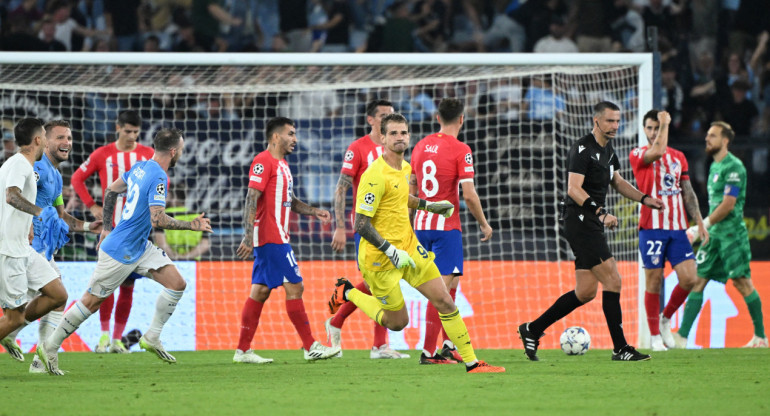 Champions League, Lazio vs. Atlético Madrid. Foto: REUTERS.