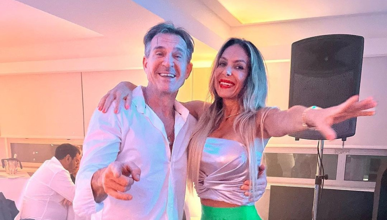 Aníbal Lotocki y María José Favarón. Foto: Instagram @majo_favarón.