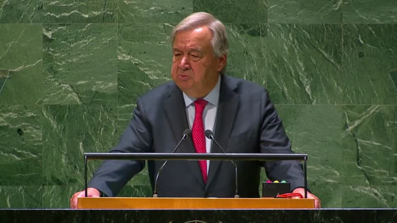 Antonio Guterres. Foto: Reuters.