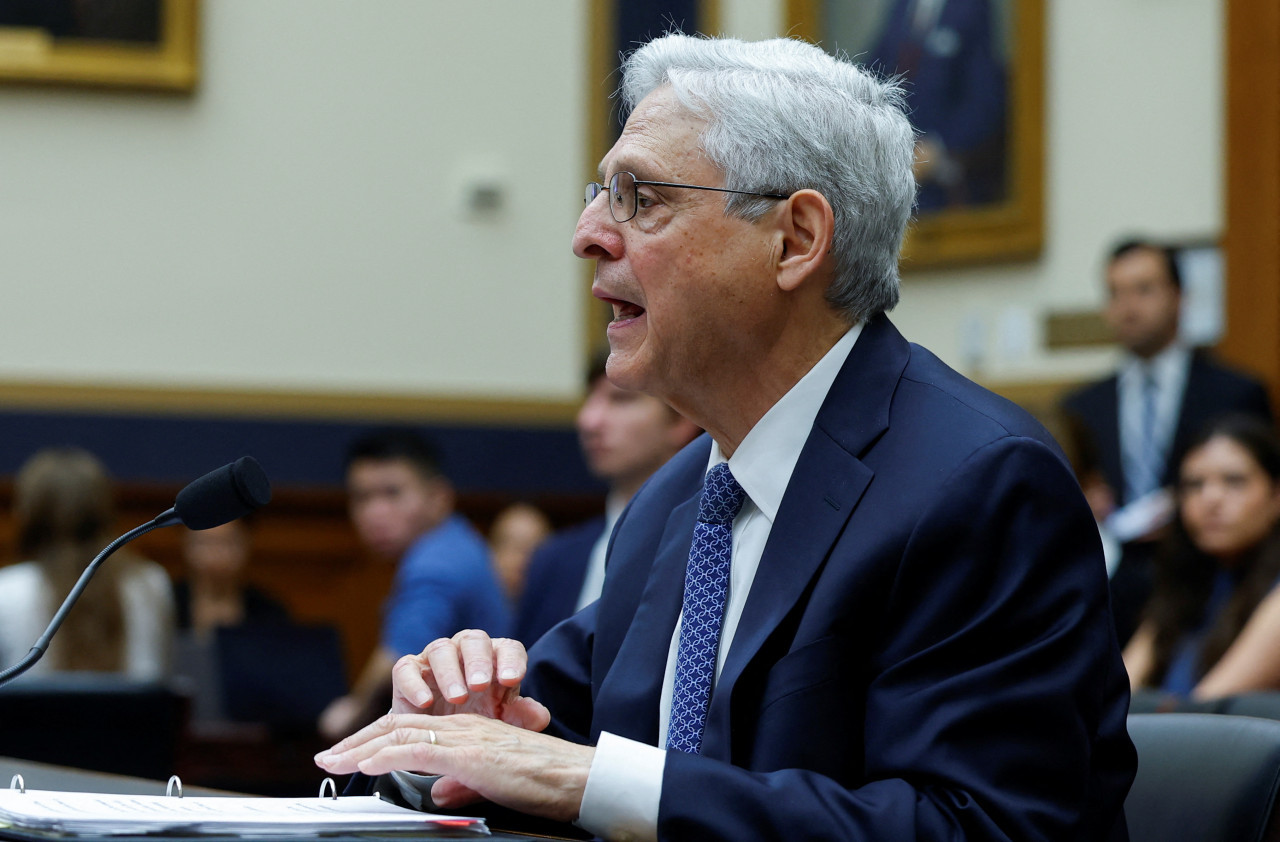 Merrick Garland, fiscal general de EEUU. Foto: Reuters.