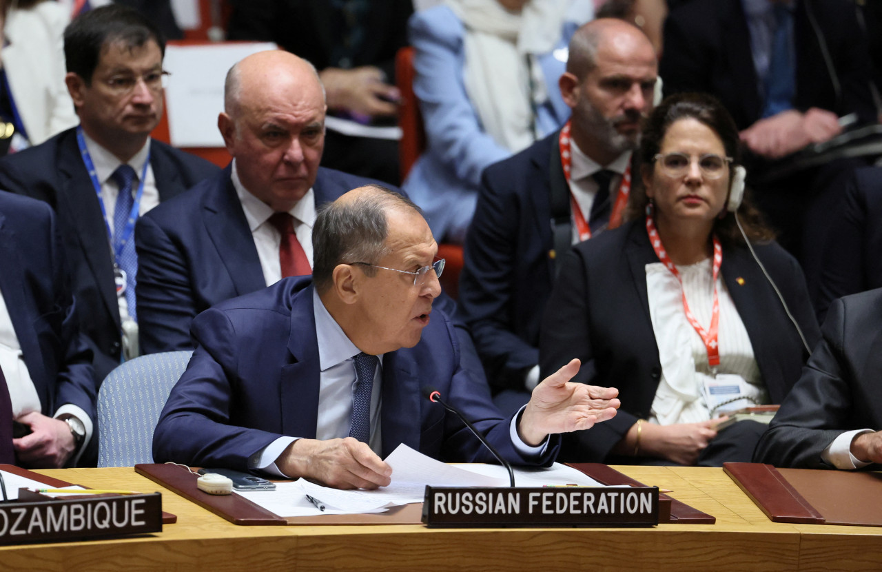 Serguéi Lavrov, ministro de Exteriores de Rusia. Foto: Reuters.
