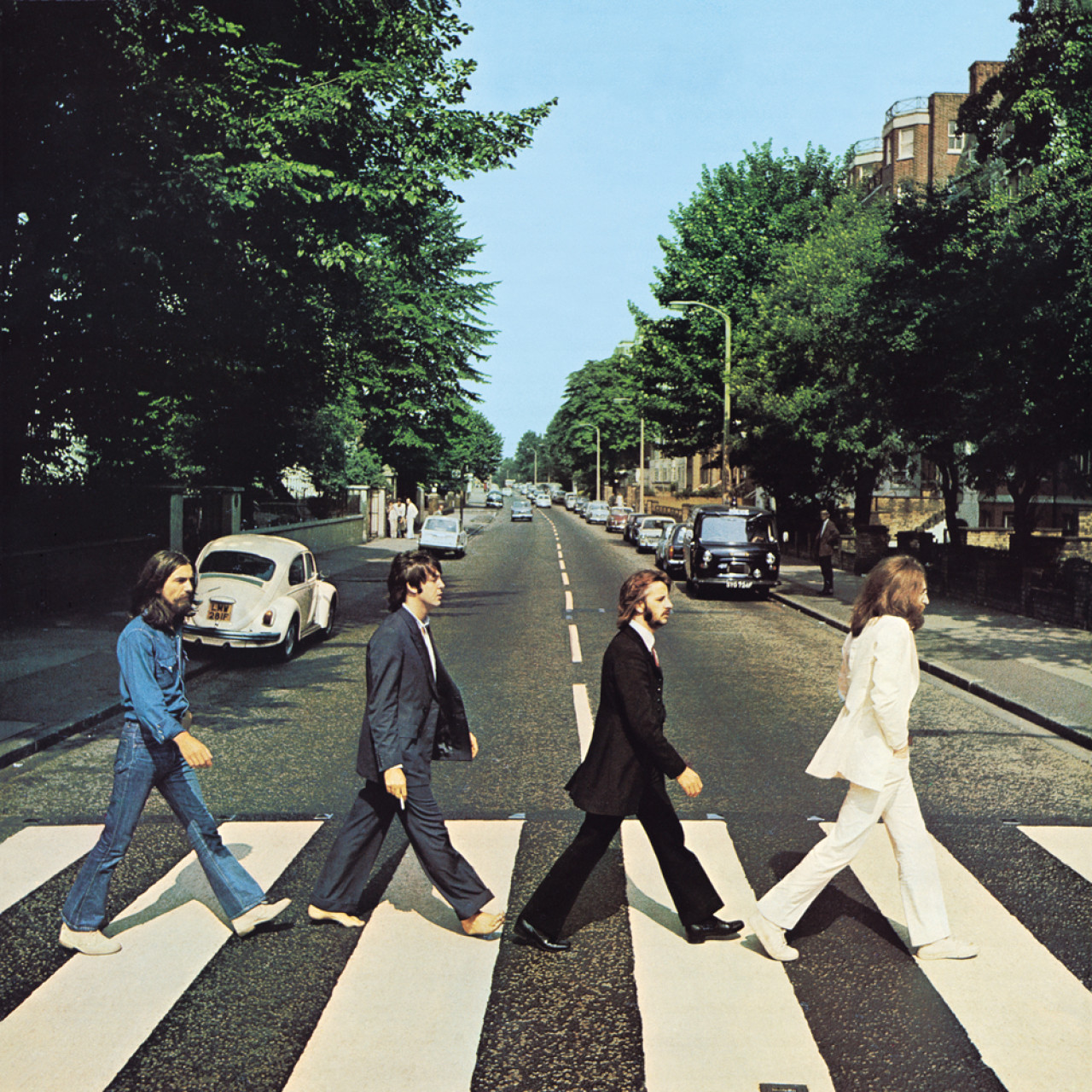 The Beatles, Abbey Road. Foto: Archivo.