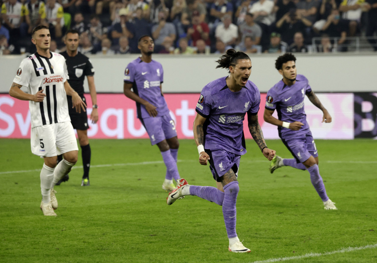 Europa League, LASK vs. Liverpool. Foto: REUTERS.