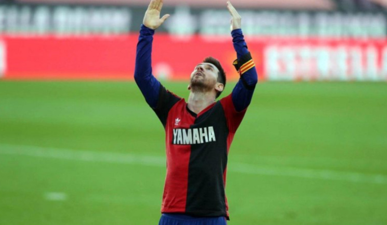 Lionel Messi, Newells. Foto: NA