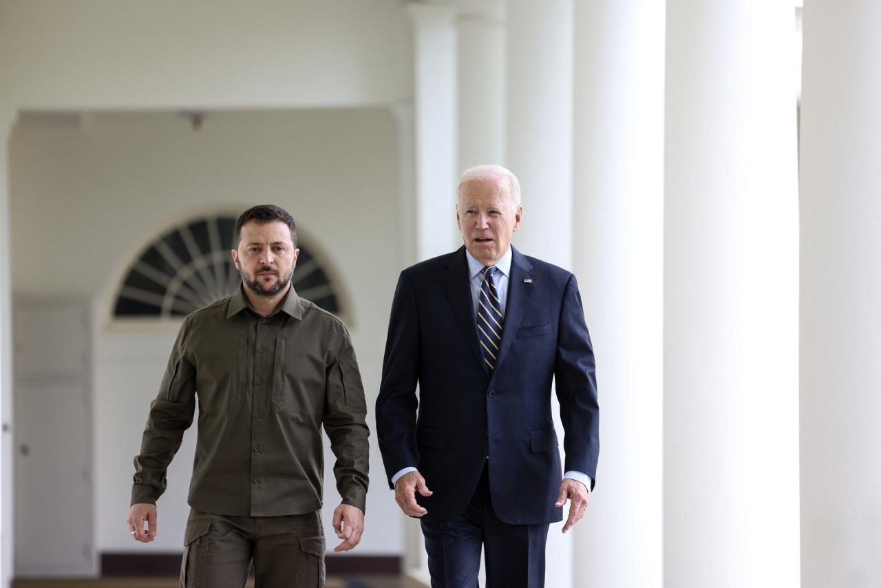 Biden anuncia 325 millones de dólares en ayuda para Ucrania. EFE