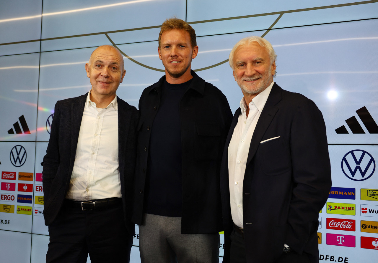 Julian Nagelsmann, nuevo entrenador de Alemania. Foto: REUTERS.