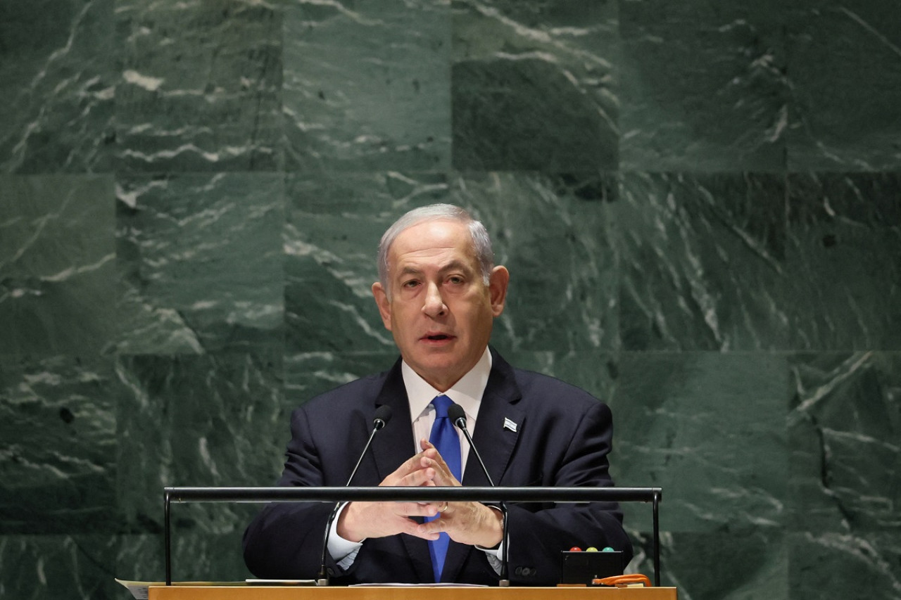 Benjamín Netanyahu aseguró que Israel está "cerca" de un acuerdo histórico de paz con Arabia Saudita. Foto: Reuters.