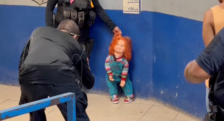 El arresto a Chucky en México. Foto: Reuters.
