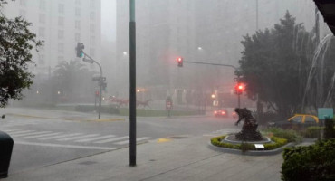 Clima en Buenos Aires. Foto: NA.
