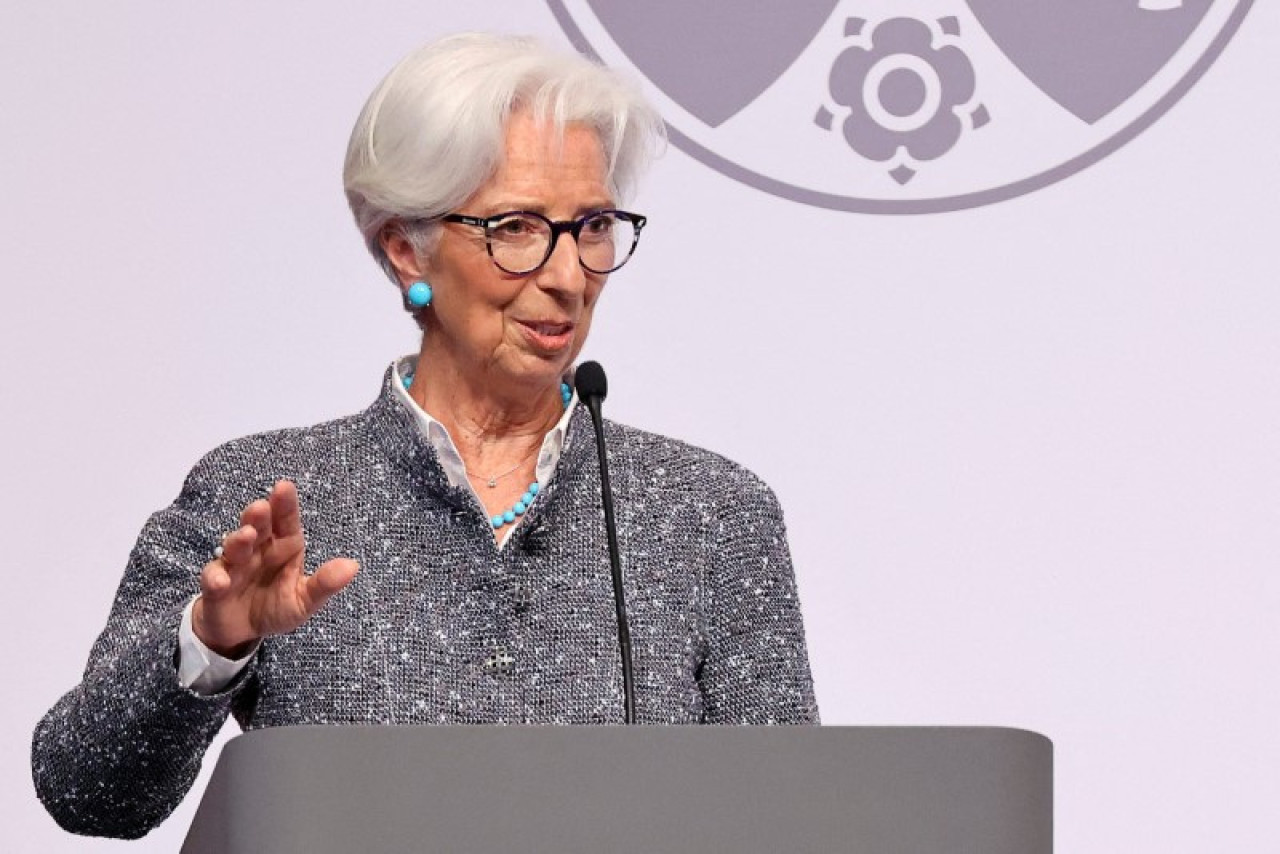 Christine Lagarde, presidente del Banco Central Europeo. Foto: Reuters.