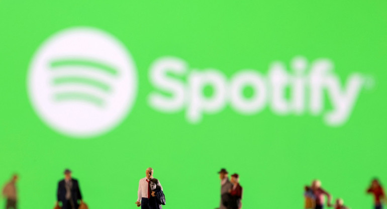 Logo de Spotify. Foto: Reuters.