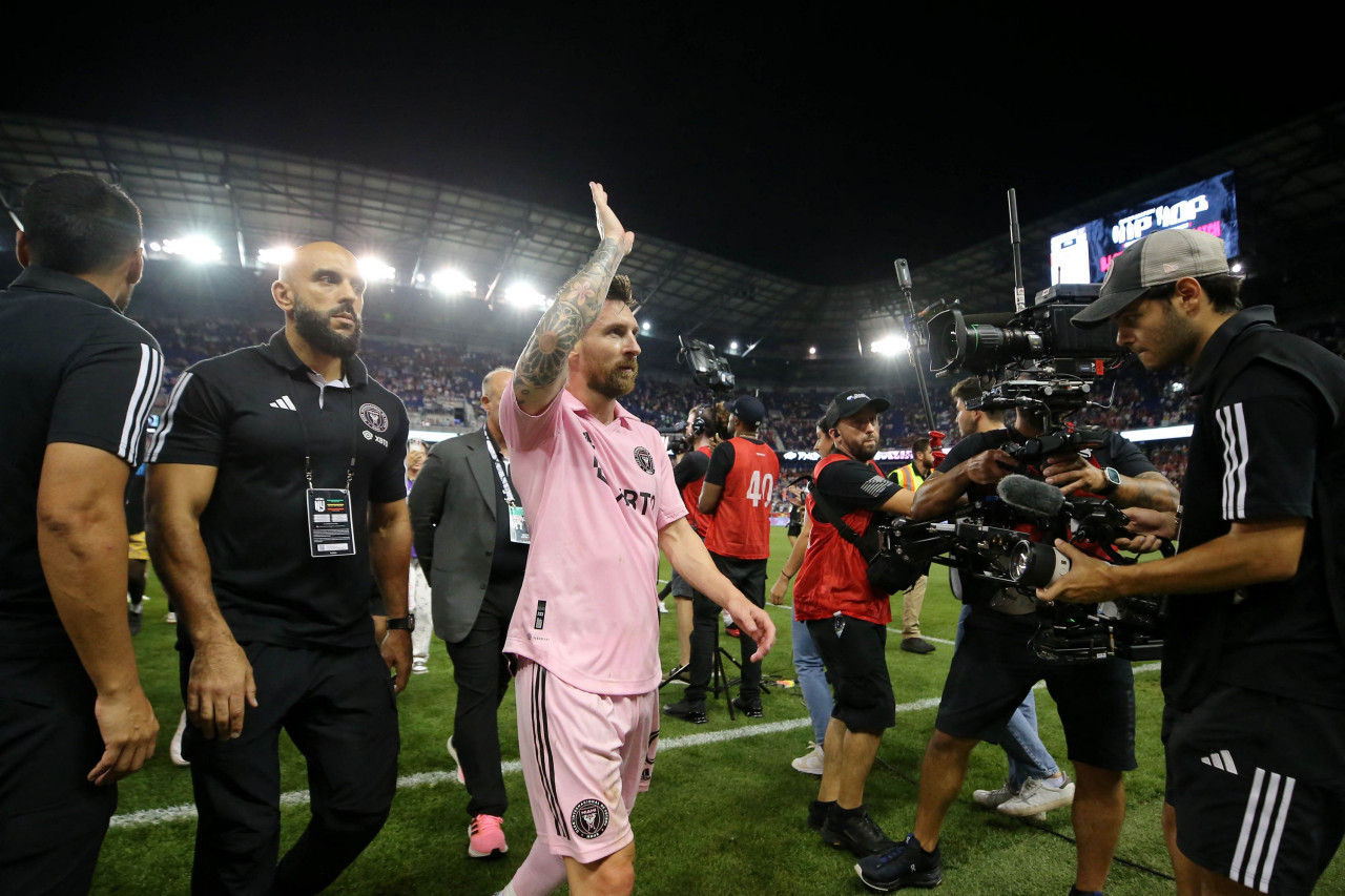 Lionel Messi en Inter Miami. Foto: NA.