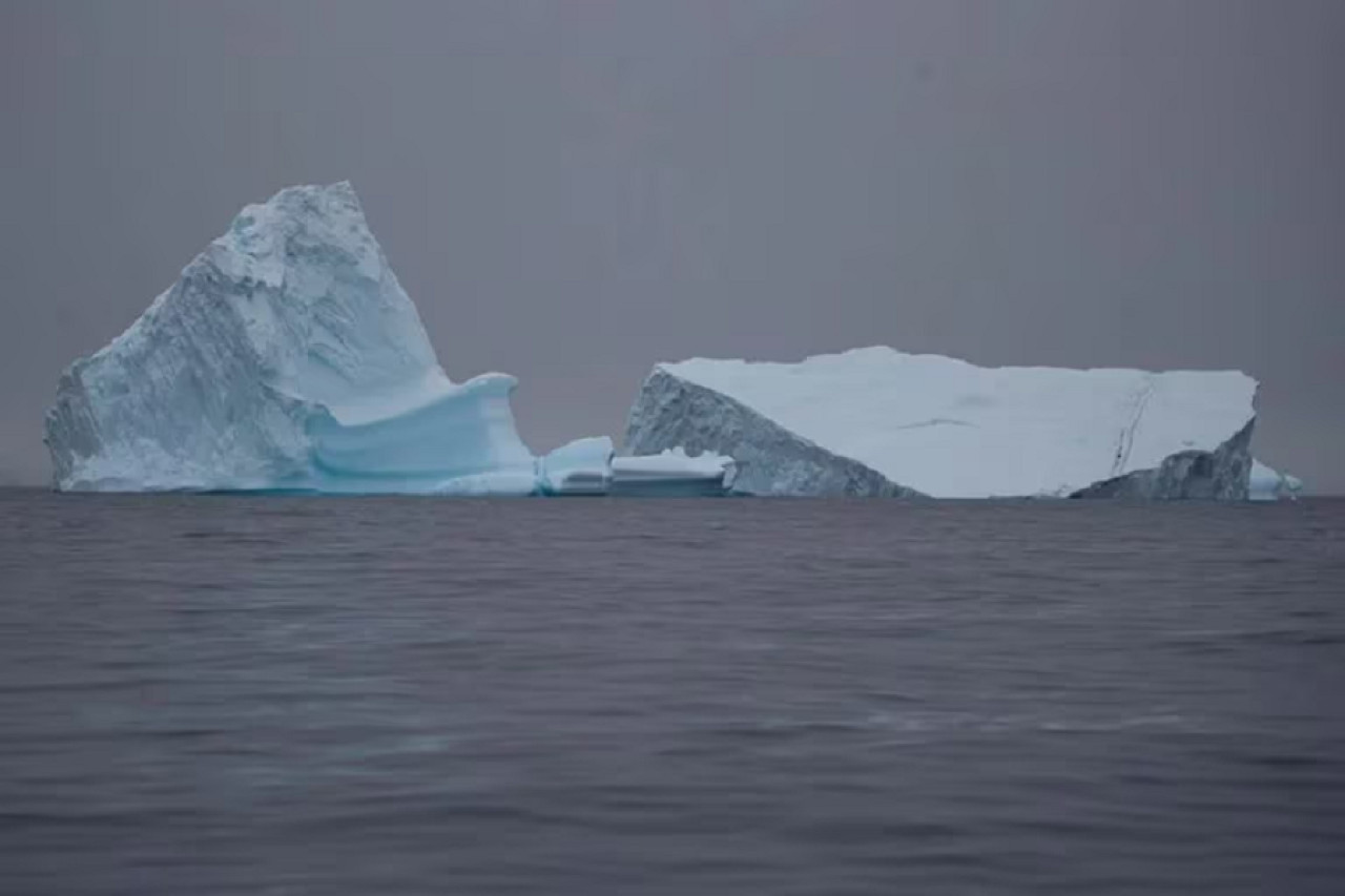 Reducción histórica del hielo marino de la Antártida. Foto: Reuters