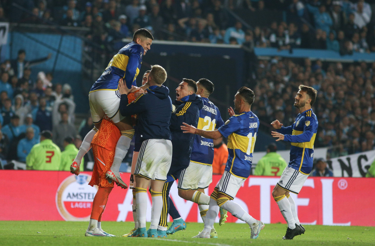 Boca Juniors eliminó a Racing por penales. Foto: NA.