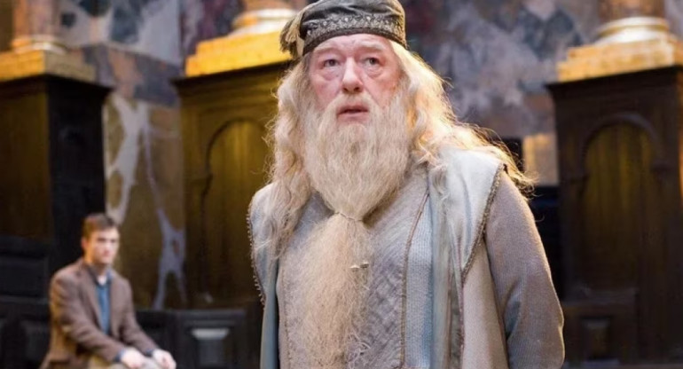 Gambon interpretó al director de la escuela mágica de Hogwarts. Foto: Warner Bros.