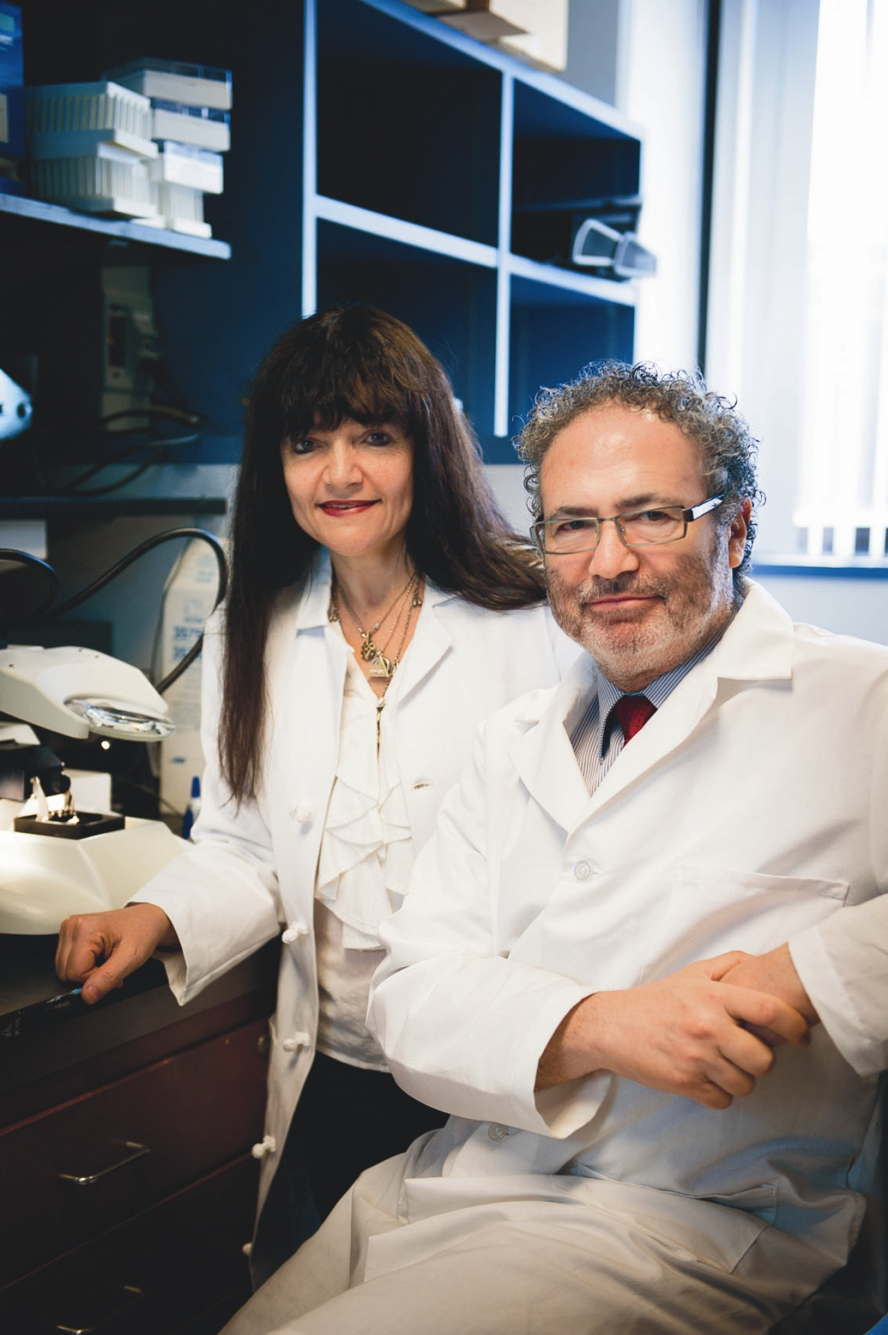 Pedro Lowenstein y María Castro. Foto: Télam