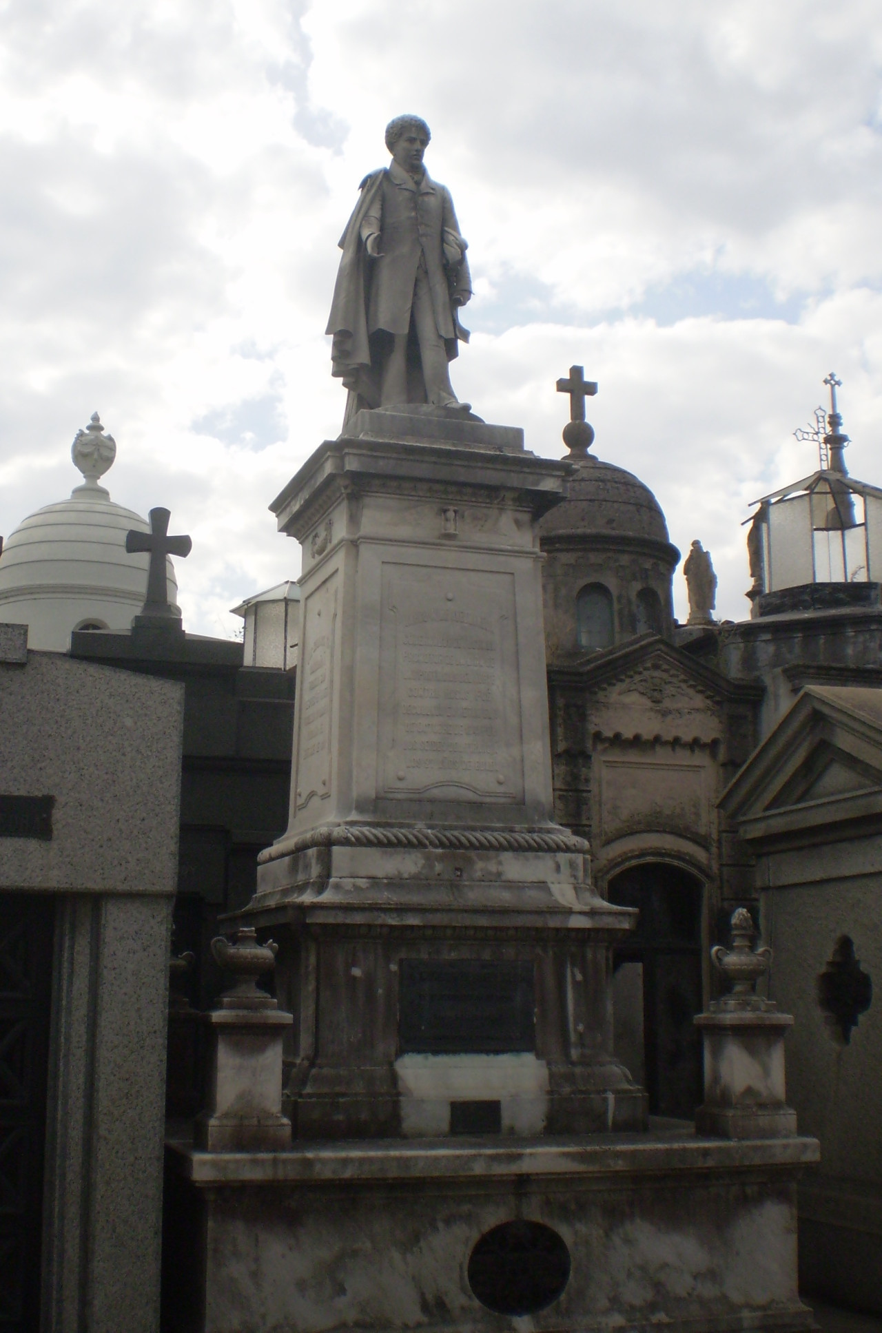 Tumba de Avellaneda en Recoleta