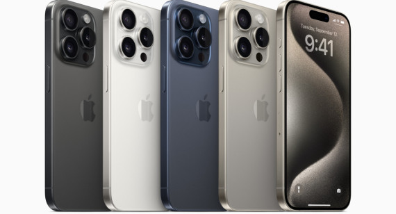 Nuevo iPhone 15 Pro. Foto: Apple.