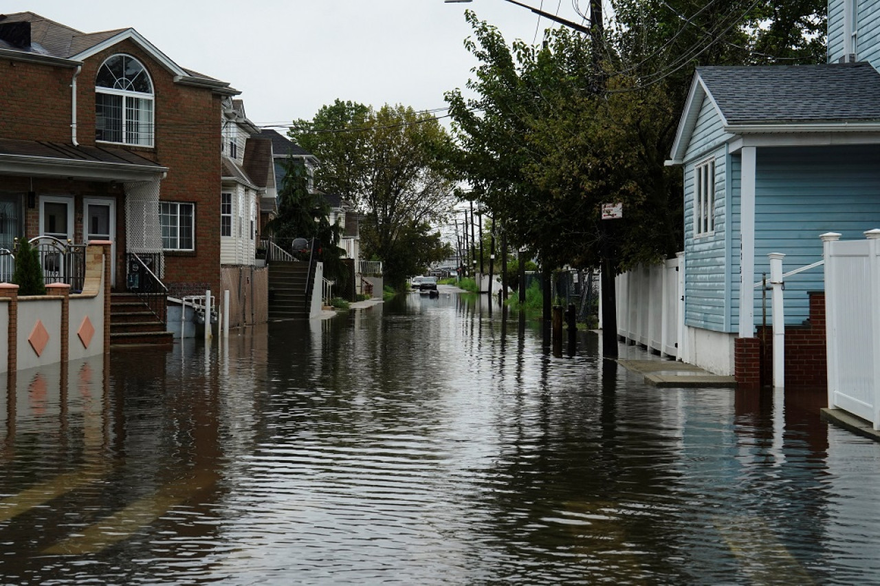 Inundaciones en Nueva York. Foto: EFE.