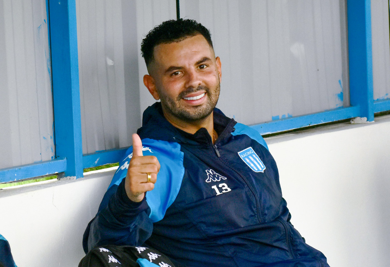 Edwin Cardona convirtió un gol y dio una asistencia en Racing. Foto: NA.