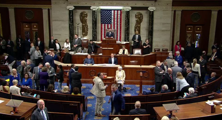 Congreso de Estados Unidos. Foto: Reuters.