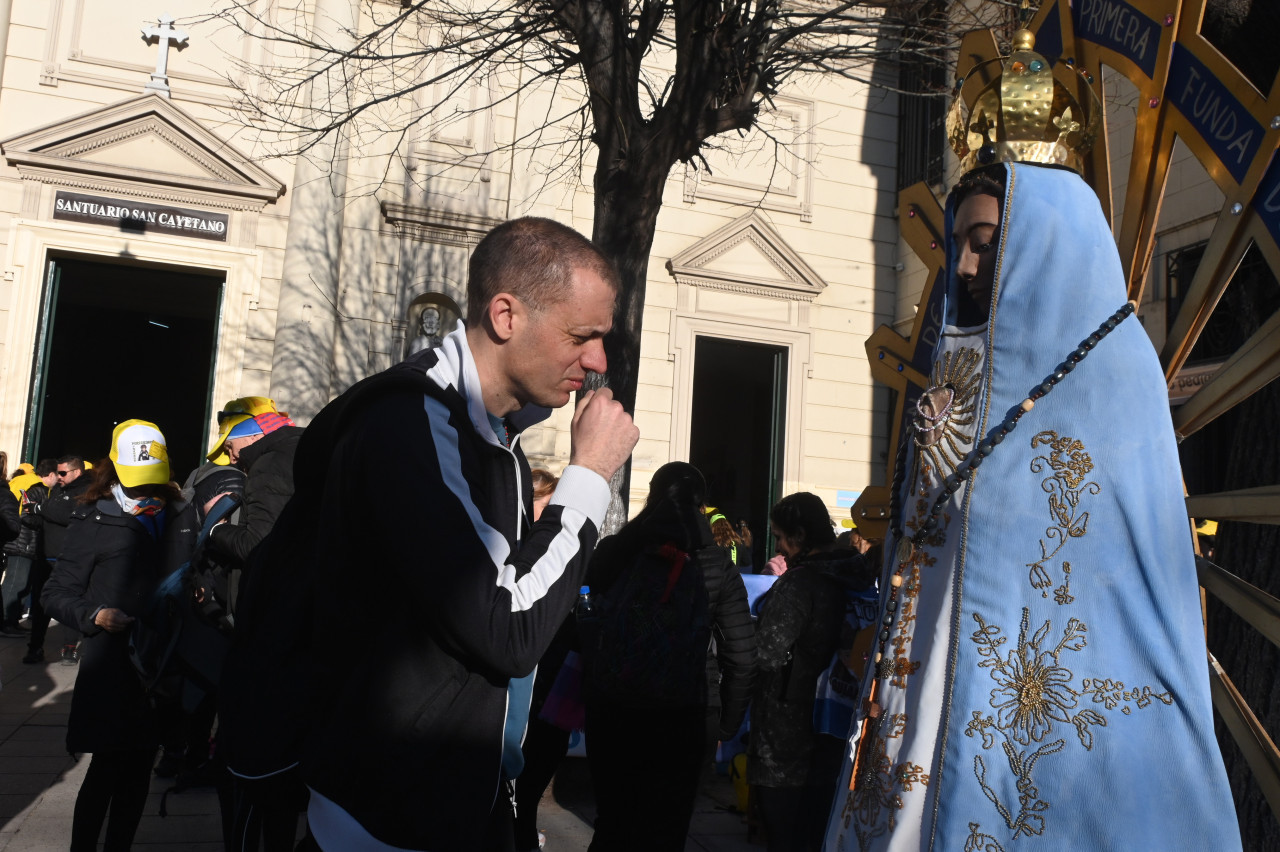 Peregrinación a Luján. Foto: Télam.