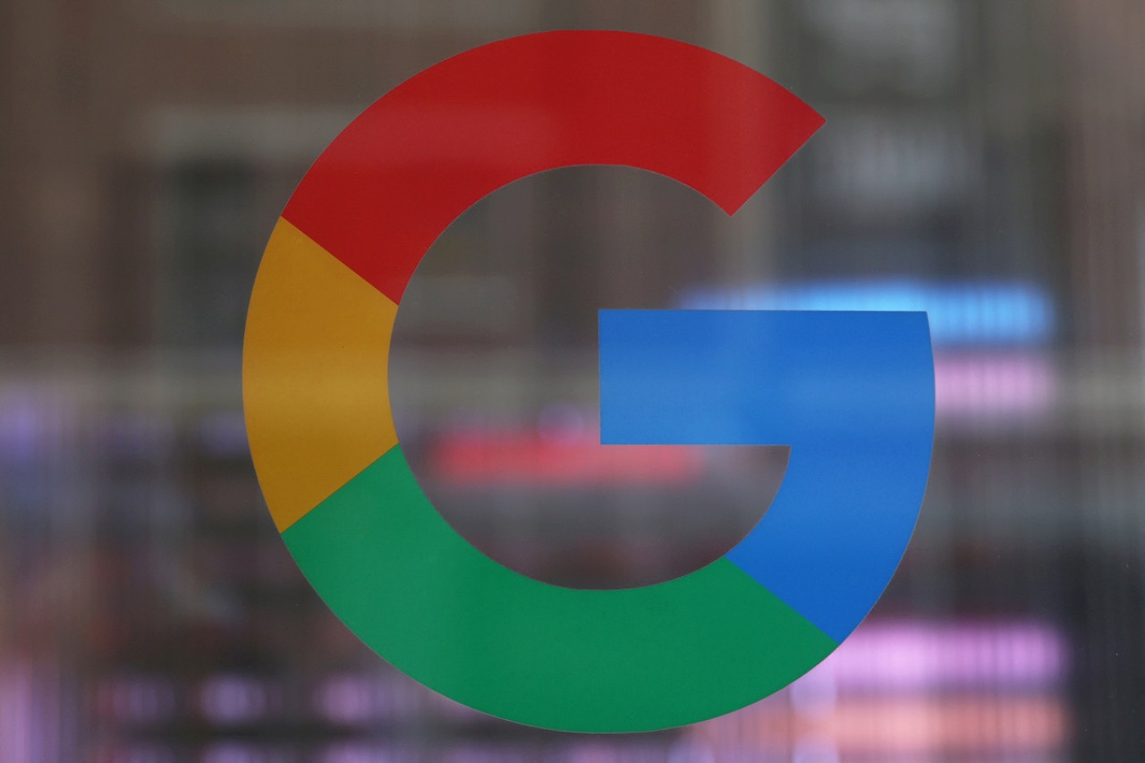 Logo G de Google. Foto: Reuters.