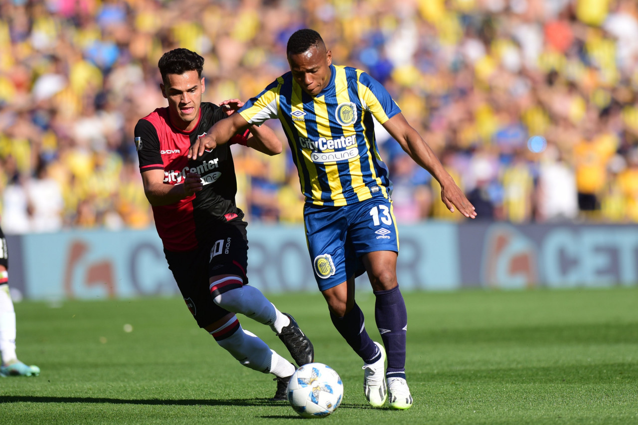 Rosario Central vs Newells. Foto: Twitter @RosarioCentral