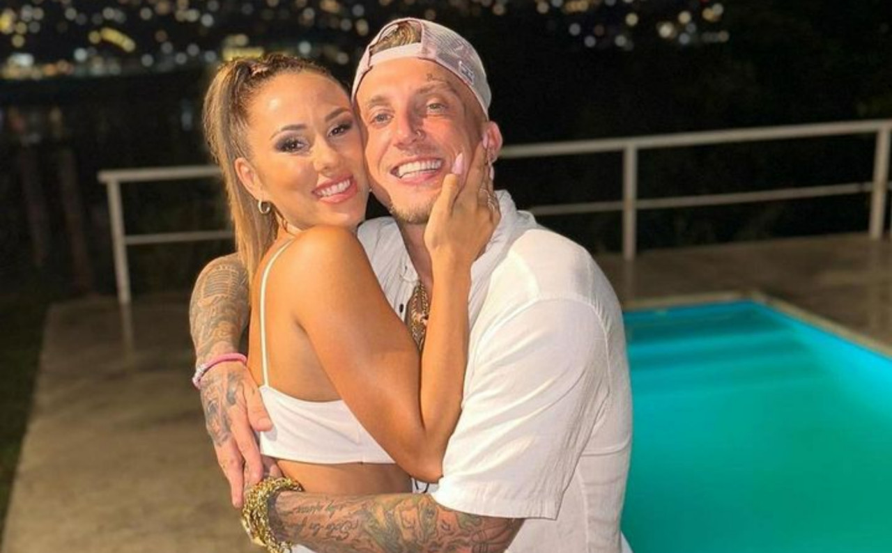 Barby Silenzi y El Polaco. Foto: Instagram.