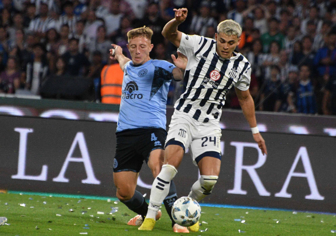 Talleres vs Belgrano; Copa de la Liga. Foto: Télam.