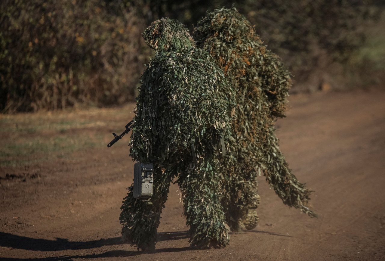 Tropas ucranianas en la guerra. Foto: NA.