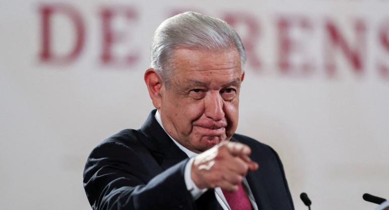 AMLO criticó a EEUU por la ayuda a Ucrania. Foto: Reuters.