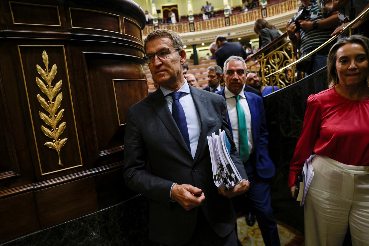 Alberto Núñez Feijóo. Foto: Reuters.