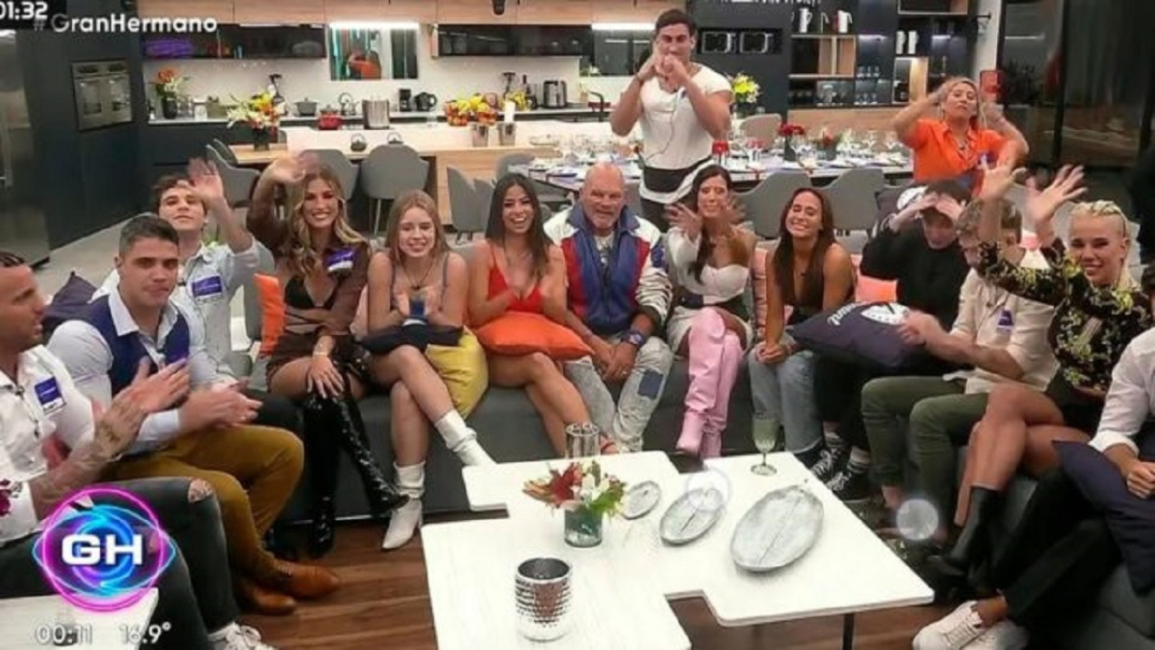 Participantes de Gran Hermano 2022. Foto: Captura de pantalla.