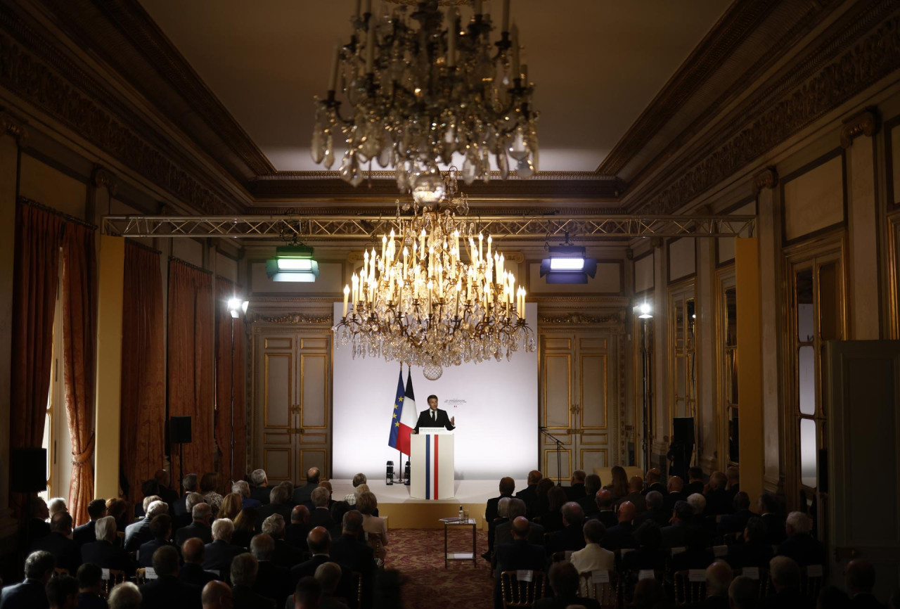 Emmanuel Macron, Francia. Foto: EFE.