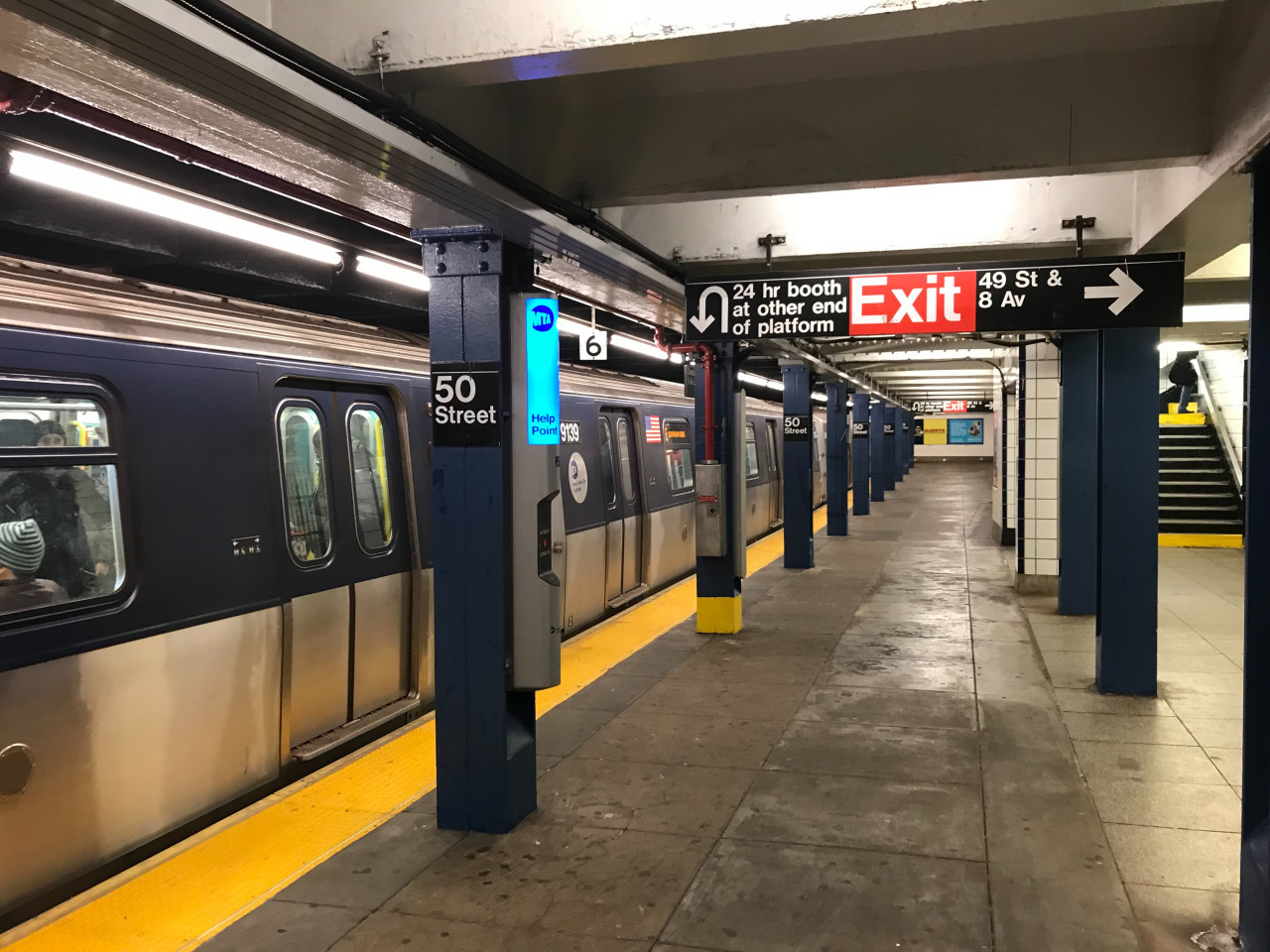 Metro en Nueva York. Unsplash.