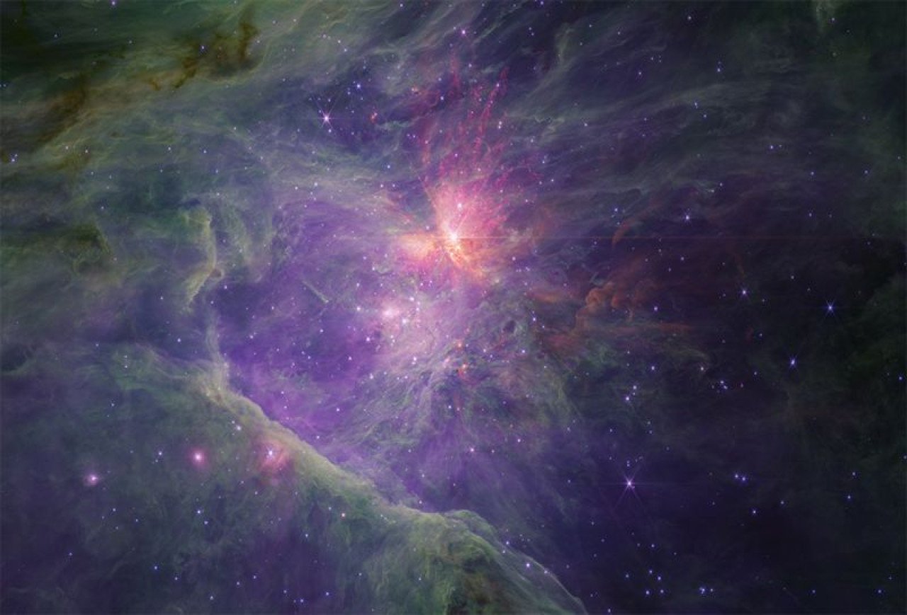 La Nebulosa de Orión. Foto: NASA.
